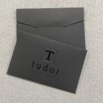 Custom Black Logo Foil Print Business Invitation Gift Greeting Card With