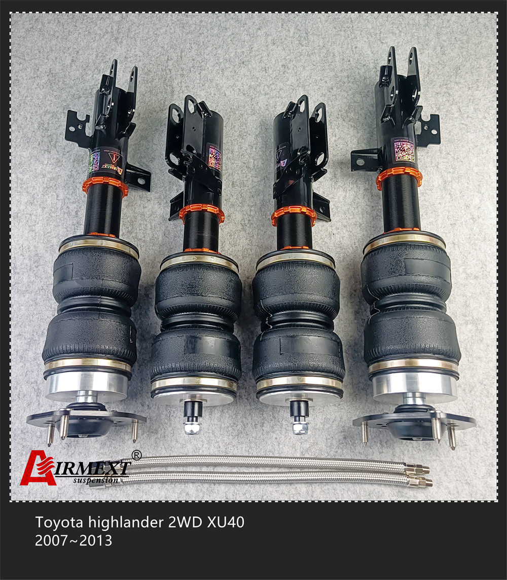 2007-2013 Toyota Highlander Air Suspension 2WD XU40 Air Strut Kit