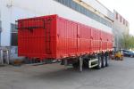3 Axle 40-60 Ton Van Container Semi Trailer Box Cargo Truck Trailer with Fuwa /