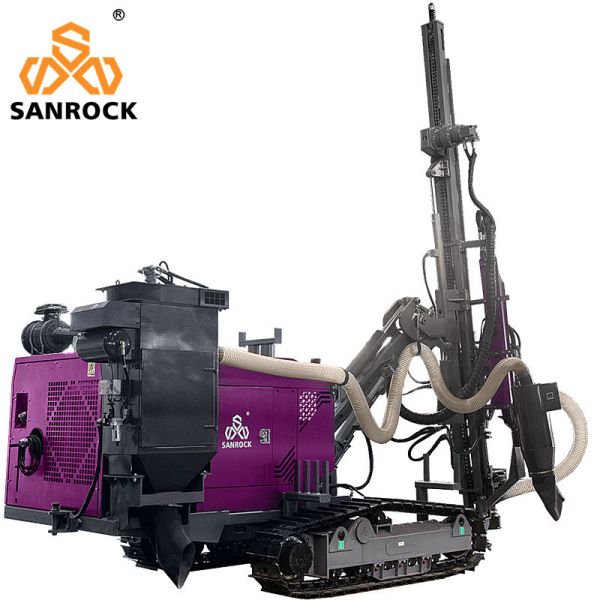 Mining Blast hole Drill Rigs Hydraulic DTH Drilling Equipment Top Hammer Drilling Rig