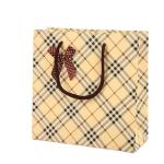 Square Bow Knot ECO Friendly Paper Bag For Gift Packaging 31g/PCS