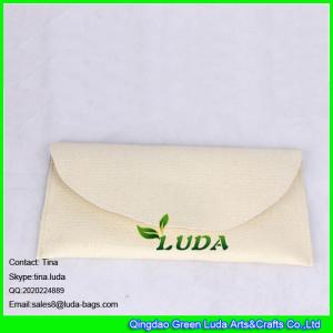 China LUDA fashion straw handbags paper straw latest purses wholesale