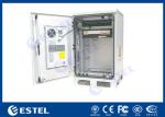 20U Temperature Control Outdoor Wall Mounted Cabinet Single Wall 48V DC LED