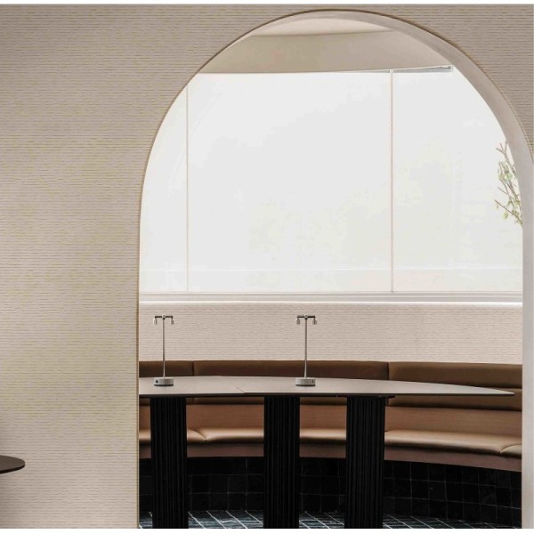 Ultra Light Flexible Stone Wall Panel Simulated Fabric Pattern Cladding For Wall Refurbishment