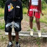 Custom Unisex Shorts Sport Acid Wash Vintage Plus Size 100% Cotton French Terry