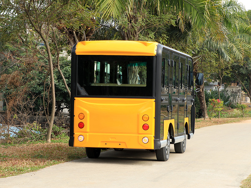 11 Passenger Fully Enclosed Electric Sightseeing Shuttle Bus