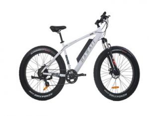 China Comfortable Electric Fat Tire Mountain Bike , Fat Tire Electric Bicycle With Bluetooth wholesale