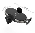 QI Automatic Clamping Wireless Car Charger Mount 360 Degree Rotation 7.5W 5W 10w