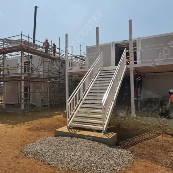 Heavy Duty Modular Flat Pack Prefabricated Staff Accommodation Buildings Systems