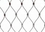Hands Technique Stainless Steel Rope Mesh Fence For Green Wall System And Plant