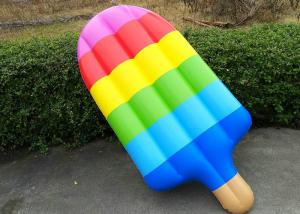 China Environmental PVC Inflatable Water Toys , Inflatable Ice Cream Float wholesale