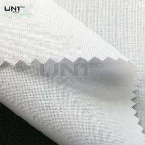 China 100% Cotton Clothes Fusible Shirt Interlining Double Layer Coating wholesale