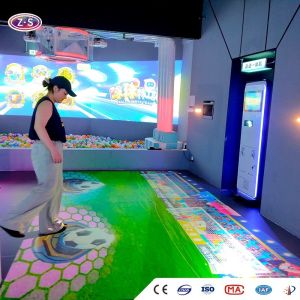 China Interactive Learning Playground Compact Motion Sensing Floor Games Solution wholesale