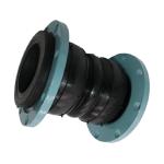 DN100 Double Ball Flange End EPDM Rubber Bellows Flexible Rubber Expansion Joint