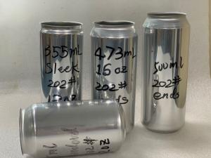 China BPA Free 122mm 156.6mm SGS Aluminum Soda Can With Color Lid wholesale