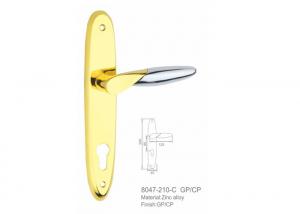 China OEM ODM Zinc Alloy Door Handle , Front Entry Door Hardware Corrison Resistant on sale