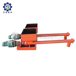 China Cement Clay Powder 250mm Fixed Screw Fertilizer Conveyors at Belt Conveyor System wholesale