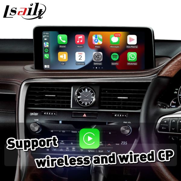Lsailt Wireless Android Auto Carplay Interface for 2019-2022 Lexus RX 300 RX450h RX350L RX450hL RX350 RX300