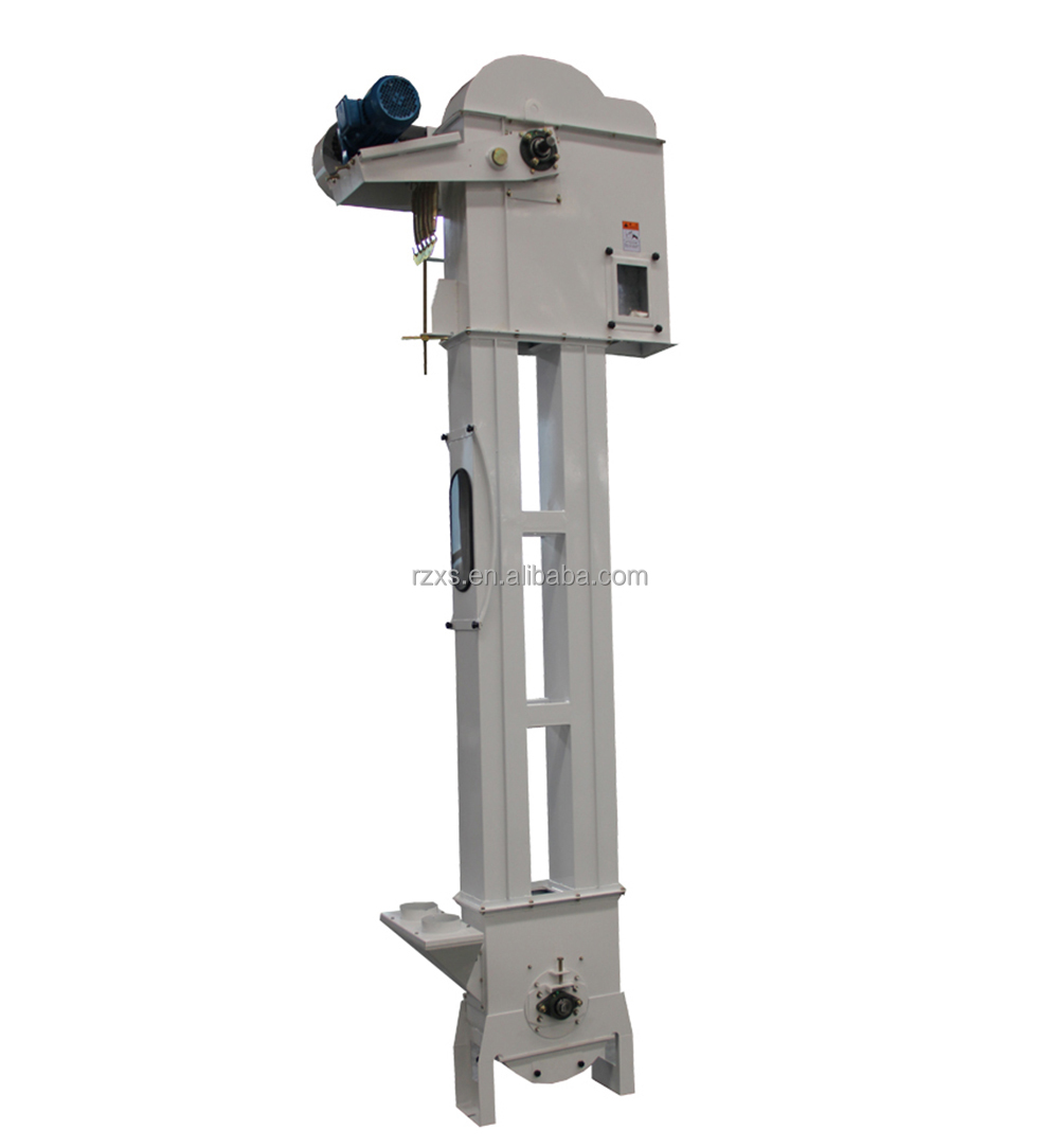 TDTG26/13 Carbon Steel Maize Wheat Beans Bucket Elevator for Grain Processing Machine