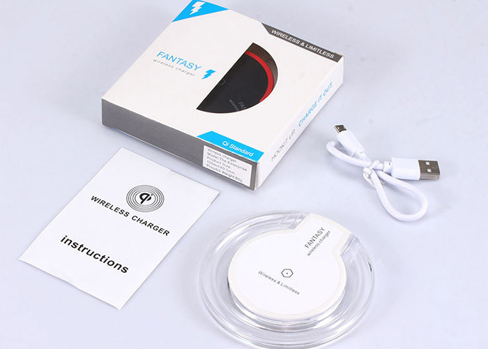 Micro Port 6mm Black ABS 1000mm 5w QI Wireless Charger