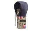 Dark Blue Fleece Face Mask Good Air Permeability Not Faded Not Deformation