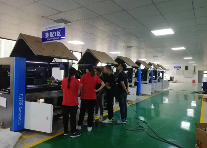 ETON automatic stencil printer solder paste printing machine for PCB assembly line