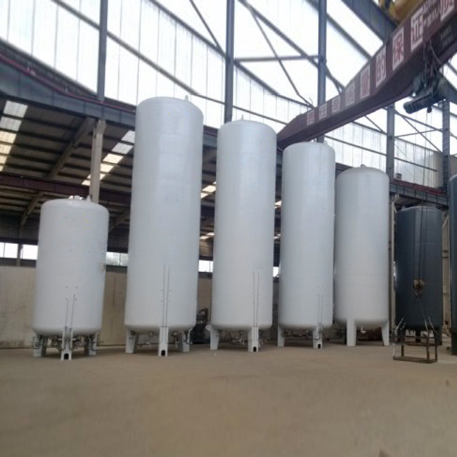 Flat Bottom Cryogenic Liquid Storage Tank Large Size