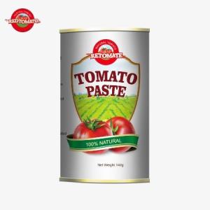 China 140g Tin of Gourmet Tomato Paste Premium Quality Convenient Easy-Open Lid wholesale