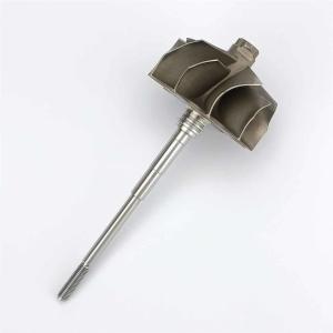 China MS-TECH Turbo G35 Upgrade Turbine Wheel Shaft 879618-2 For 880696-5001S, 880696-5002S Ind 68mm Exd62.32mm Blades 5+5 wholesale