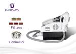 E Light 6MHZ 15*50mm² 640nm IPL RF Beauty Equipment