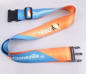 China 5.0CM wide 180CM length with colorful Customer sublimation printing Luggage belt wholesale