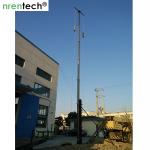 9m lockable pneumatic telescopic mast 200kg payloads NR-2200-9000-200L telecom