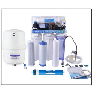 China 50GPD 5 Stages Undersink Alkaline RO Water Purifier Water Filter System wholesale
