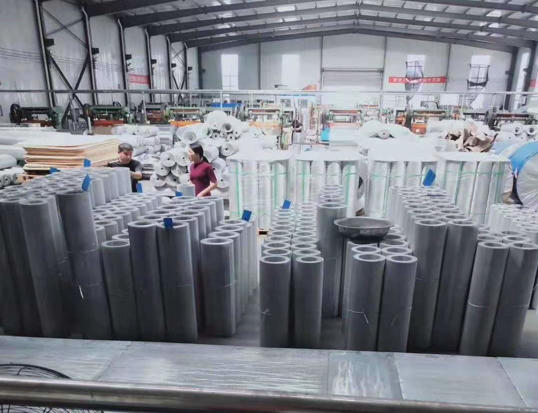 50m 1.2m Steel Wire Mesh Filter Screen Smooth Surface