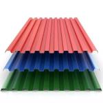 Angled Shape Color Coated Steel Roof Sheet