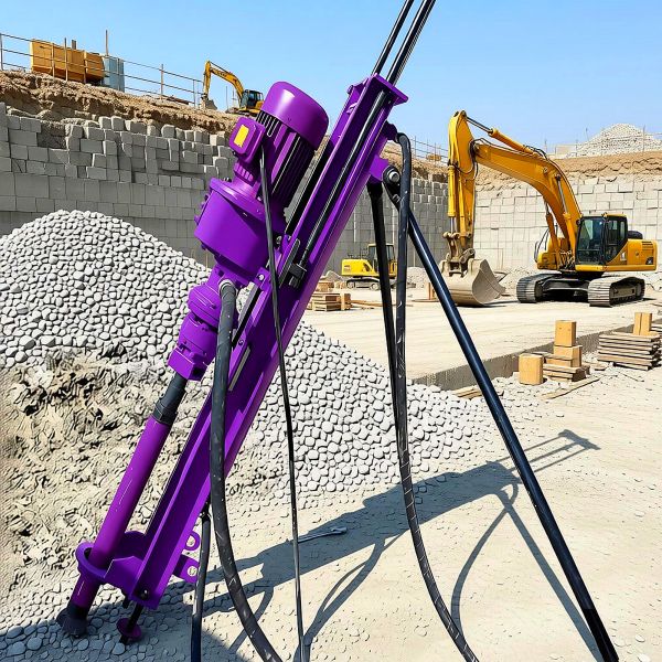 Mining Drilling Rig High Efficient Fracturing and Penetration Rock DTH Drilling Rig Small Drilling Machine