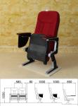 Dustproof Hypoallergenic Movie Theater Seating , Anti Fading Folding Cinema