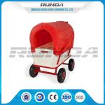 Long Durability Heavy Duty Carts Wagons 16.5kg Steady Frame Air Rubber Wheel
