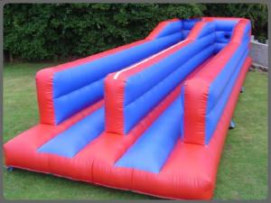China PVC Tarpaulin Bungee Run Inflatable Party Games For Fantastic Family Funday wholesale