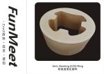 Anti Swirling Zirconia Ceramic Rings , High Temp Ceramic Plates In Converter