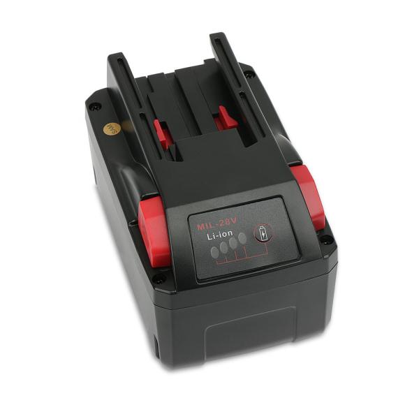 28V 6000mAh Milwaukee Replacement Power Tool Battery Easy to Install Steady