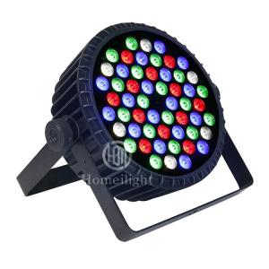 China RGBW4in1 54*3W Flat Par Light for Wedding Party Disco Wedding Club Bar DJ wholesale