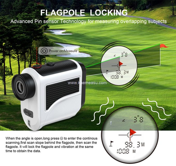 Kaemeasu HD Optical Lens BAK4 Prism Golf Rangefinder F1000