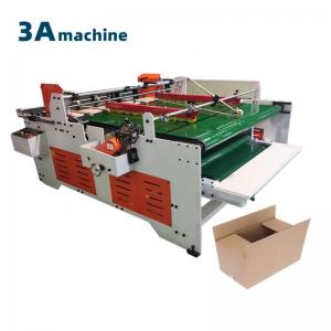China Computerized Corrugating Machine CQT2400 Semi Automatic Folder Gluer for Corrugated Box wholesale