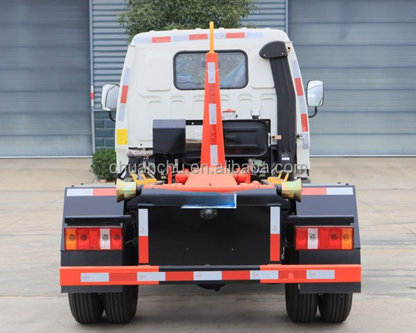 Pure Electric Energy Type Hook Arm Roll Off Garbage Truck for Container Loader Designed to Meet Custom's Requirements