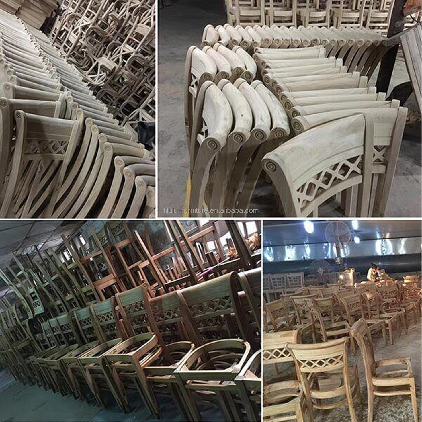 Modern Style Fabric Foam Sponge Cover Wood Chair for Solid Wood Hotel Dining Room