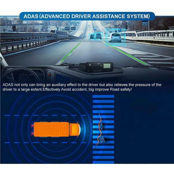Vehicle Telematics System with Blind Spot Detection and G-sensor Yes 8CH MDVR Included