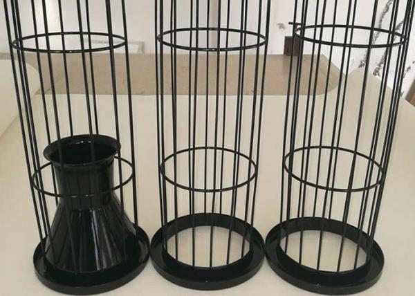 Cement Plant Filter Bag Cage Round Style 16/20/24 Vertical Wires 6 Inch Ring