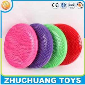 China pvc inflatable green life balance cushion,balance disc wholesale