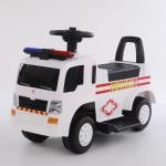 Red White/White/Red 6V Electric Ride On Cars for Kids Simulation Siren Lighting